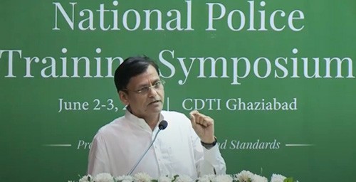 national police training symposium was inaugurated by nityanand rai