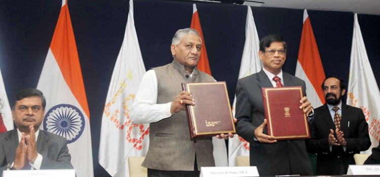 signing ceremony the host country agreement between mea and isa