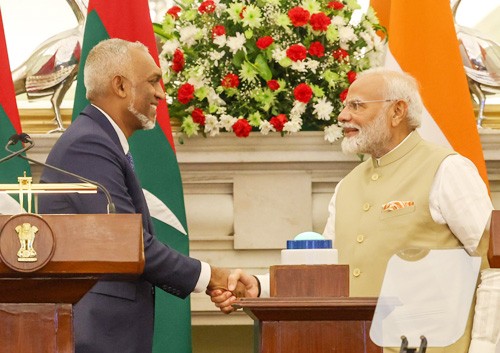 president mohammed muizzu and pm narendra modi