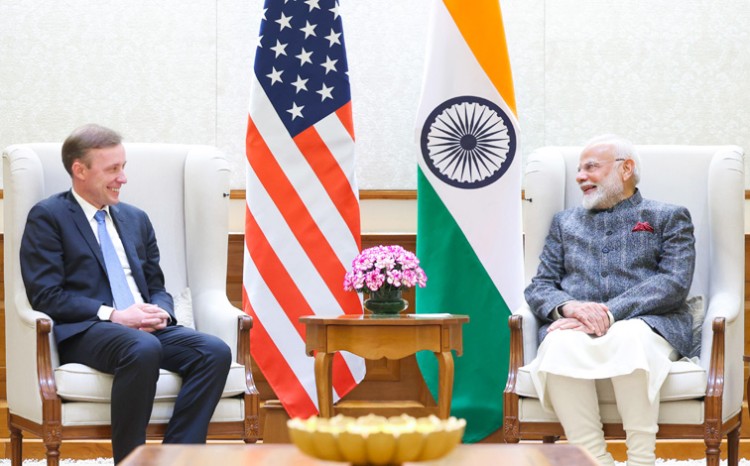 us security adviser meets narendra modi