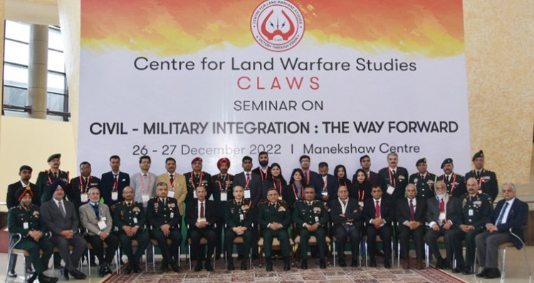 indian army organised a seminar on 'civil-military integration : the way forward'