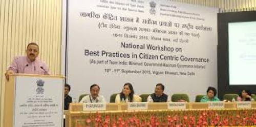 jitendra singh inauguration of the two-day national workshop