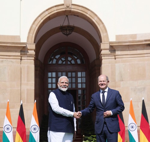 prime minister narendra modi and german chancellor