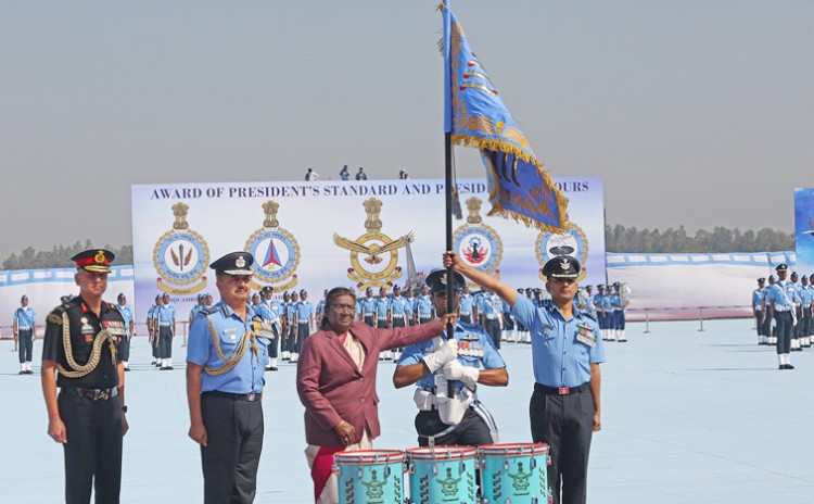 air force squadrons and units receive highest honor from the president