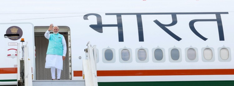 pm narendra modi leaves for russia and austria