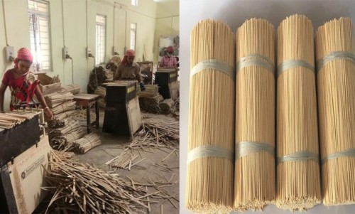 bamboo incense sticks start manufacturing in assam state