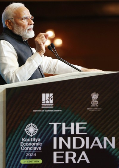 pm addresses the kautilya economic conclave