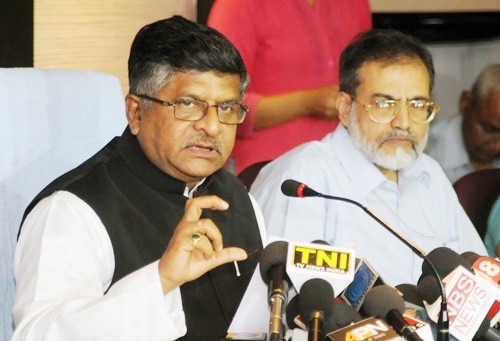 minister ravi shankar prasad