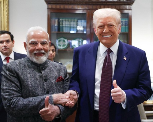 pm narendra modi and president donald j trump