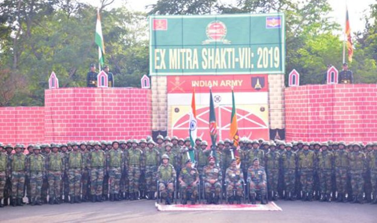 indo-sri lanka army maneuvers