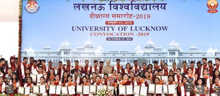 62nd convocation of lucknow university