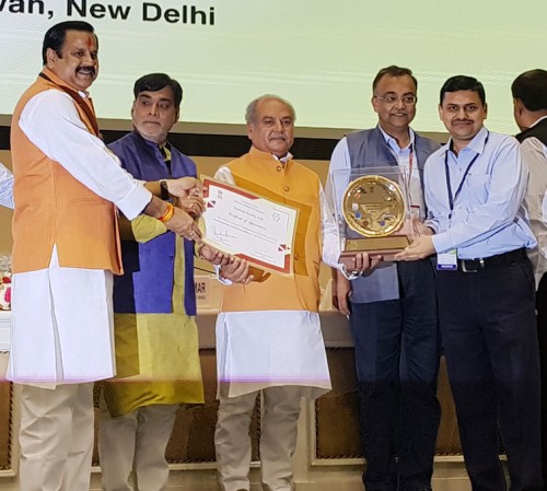 national award for development work in the villages of up