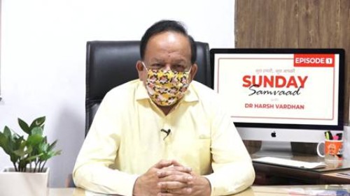 health minister dr. harsh vardhan