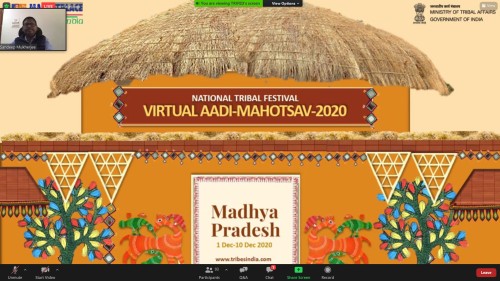 e-inauguration of 'adi mahotsav-madhya pradesh'
