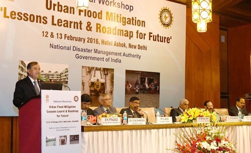 workshop on urban flood mitigation and future roadmap