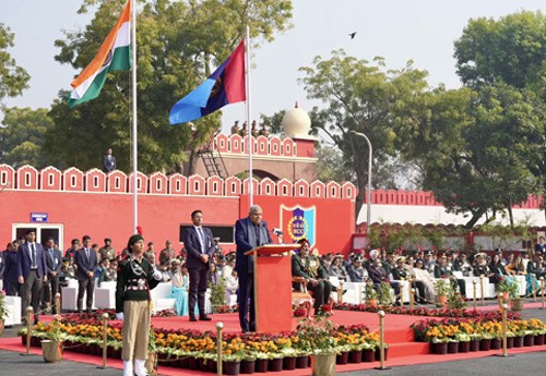 inauguration of ncc republic day camp at delhi cantonment