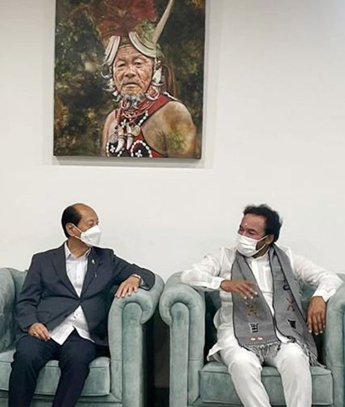 nagaland chief minister neiphiu riya and g kishan reddy