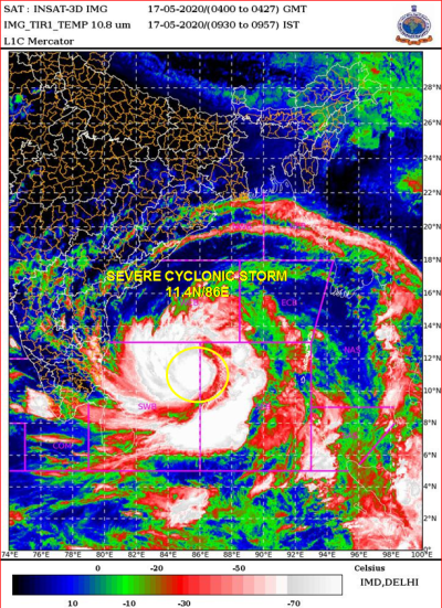 cyclonic storm activated in bay of bengal