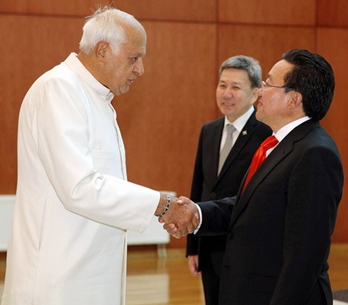 farooq abdullah and mongolian president, tsakhia elbegdorj