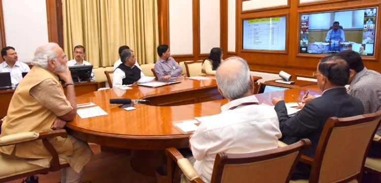 pm narendra modi chairing eleventh interaction through pragati