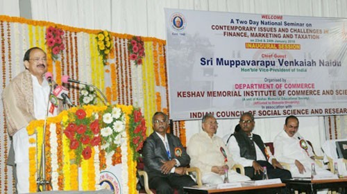 national seminar held at keshav memorial college in hyderabad