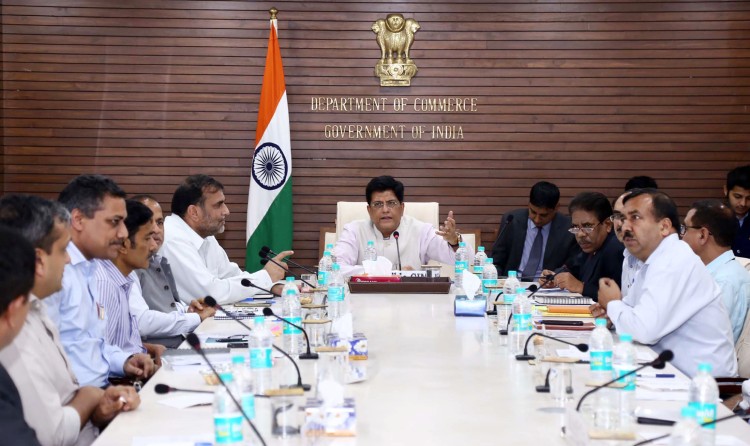 piyush goyal meeting with the stakeholders of the industry