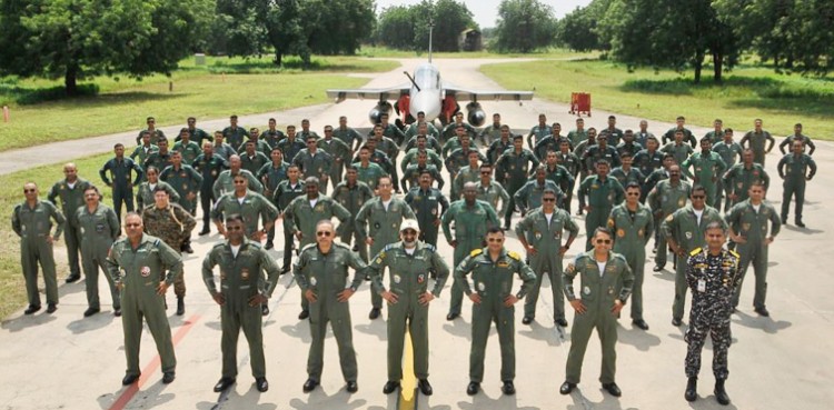 the three vice chiefs of the armed forces flew in tejas