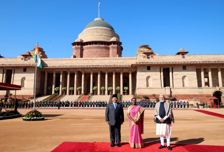 इंडोनेशिया के राष्ट्रपति का स्वागत!