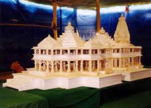 राम मंदिर मॉडल-ram mandir model