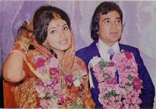 राजेश खन्ना और डिंपल कपाड़िया-rajesh khanna and dimple kapadia