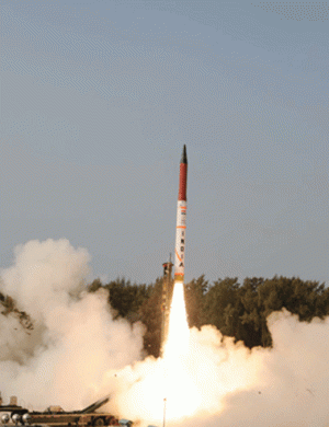 प्रक्षेपास्त्र अग्नि-4/missile agni-4