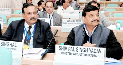 Deepak Singhal and Shivpal Singh Yadav