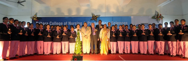 सहारा नर्सिंग ओथ समारोह/sahara nursing oath ceremony