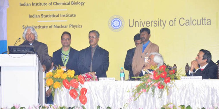 Dr. A.P.J. Abdul Kalam addressing at the Children’s’ Science Congress 