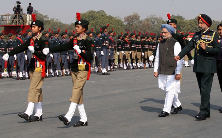 एनसीसी कैडेट्स एवं प्रधानमंत्री/ncc cadets and pm